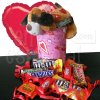 Lata con Peluche y Chocolates